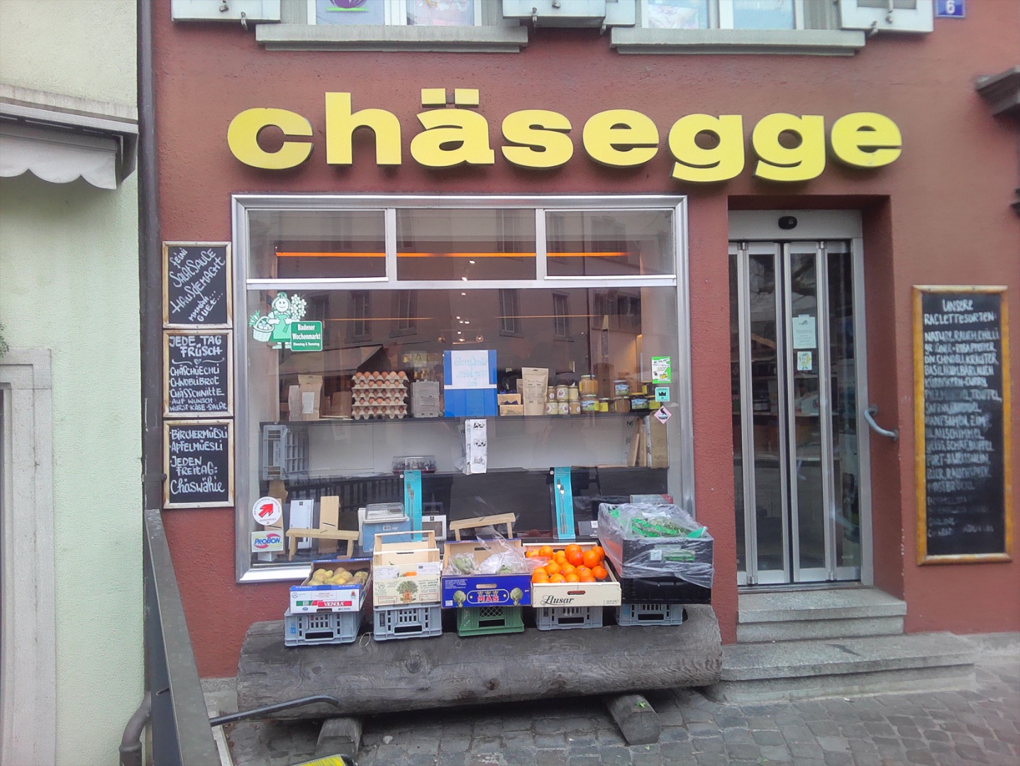 Chäsegge - Shopping in Baden