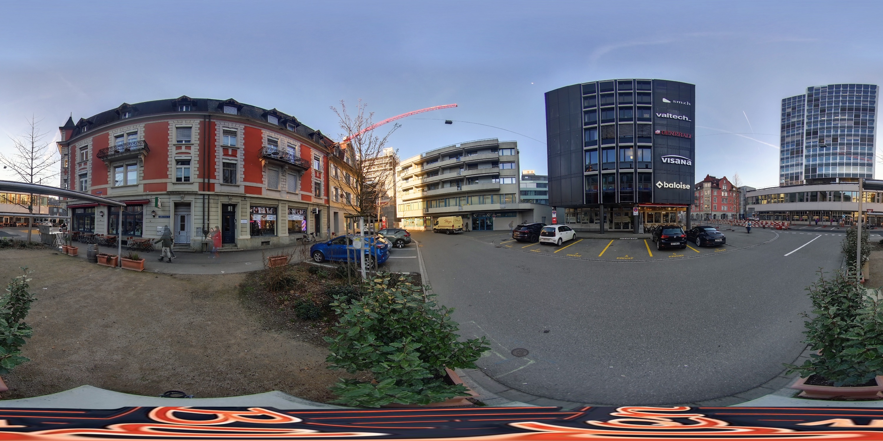 Starturmstrasse und AZ Platz 1