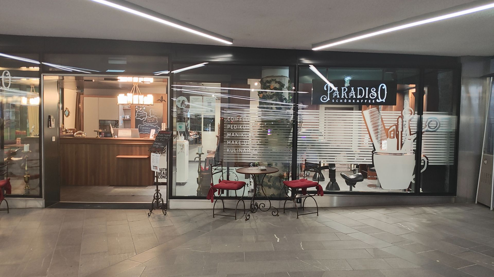 Paradiso Schönkaffee - Coiffeur & Kosmetik Baden - Geschäft in Baden